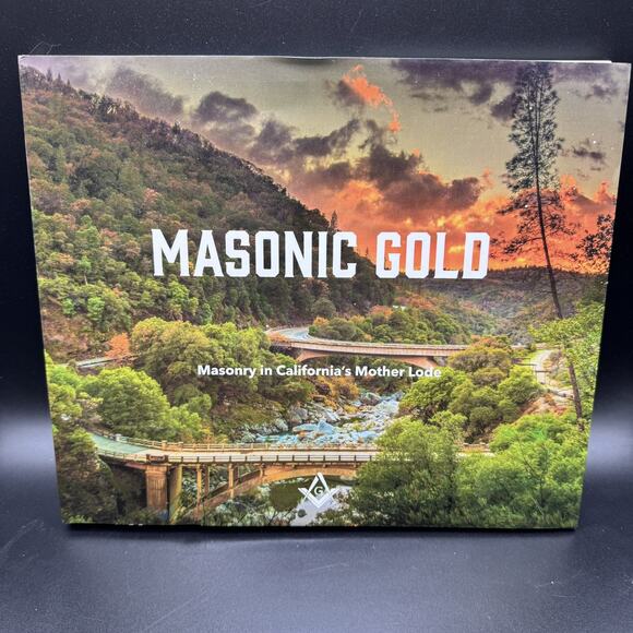 Masonic Gold: Masonry in California's Mother Lode Hardback 2019 - Picture 1 of 10